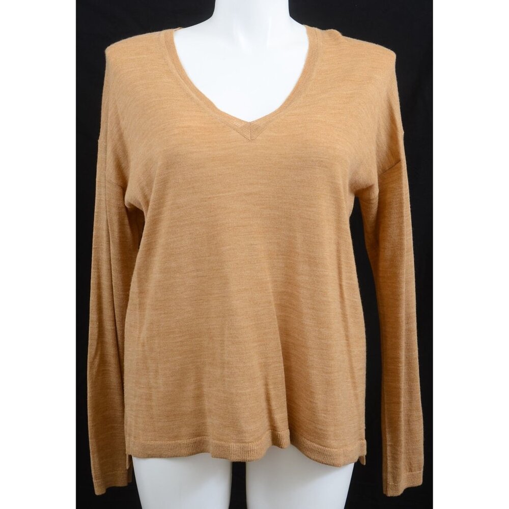 Fine Merino Collection Plus Size 18/20 Lightweight V-Neck Sweater By Lane Bryant